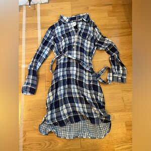 Gap plaid dress size small